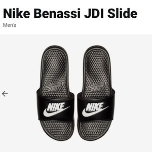 Men’s Nike Benassi JDI Slide. Hardly worn! Size 10